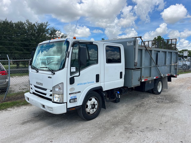 2016 Isuzu NPR XD 4x2 Crew Cab Dump Truck 2016 Isuzu NPR XD 4x2 Crew Cab Dump Truck