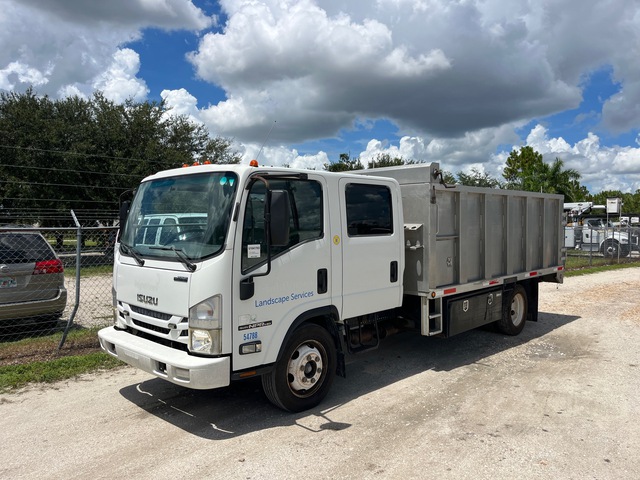 2016 Isuzu NPR XD 4x2 Crew Cab Dump Truck 2016 Isuzu NPR XD 4x2 Crew Cab Dump Truck