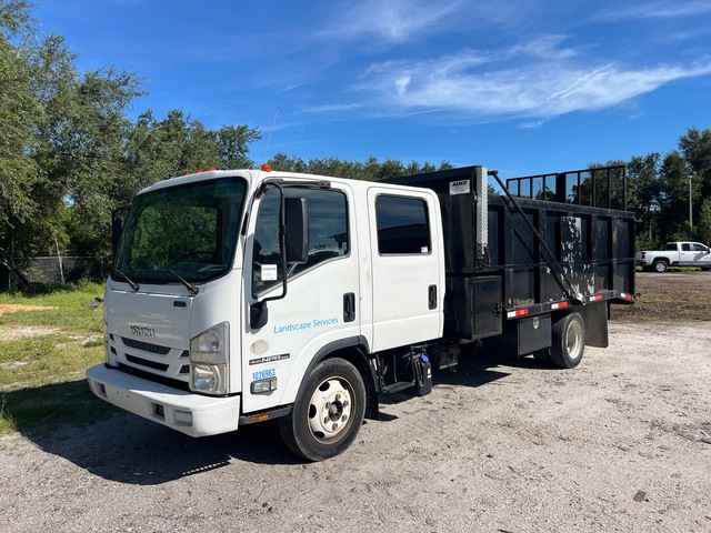 2016 Isuzu NPR XD 4x2 Crew Cab Dump Truck 2016 Isuzu NPR XD 4x2 Crew Cab Dump Truck