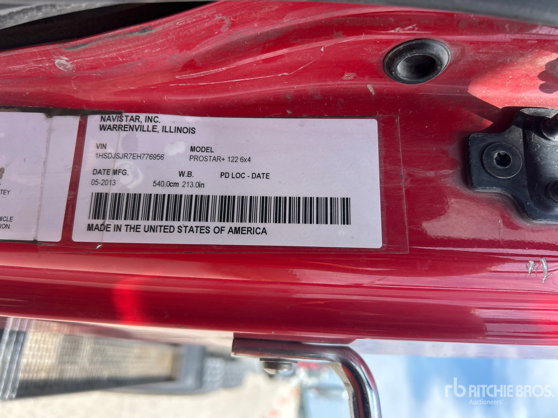 2014 International PROSTAR+ 122