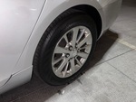 Chassis with Left Rear Tire