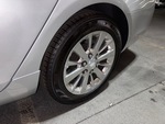 Chassis with Left Rear Tire