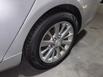 Chassis with Left Rear Tire