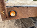 Trailer Chassis with Lights/Wiring Condition
