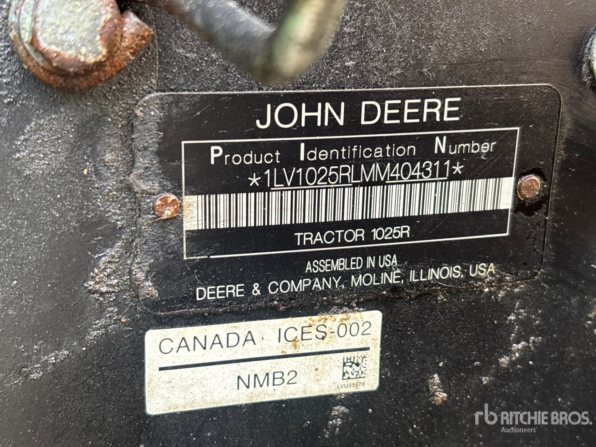2021 John Deere 1025R
