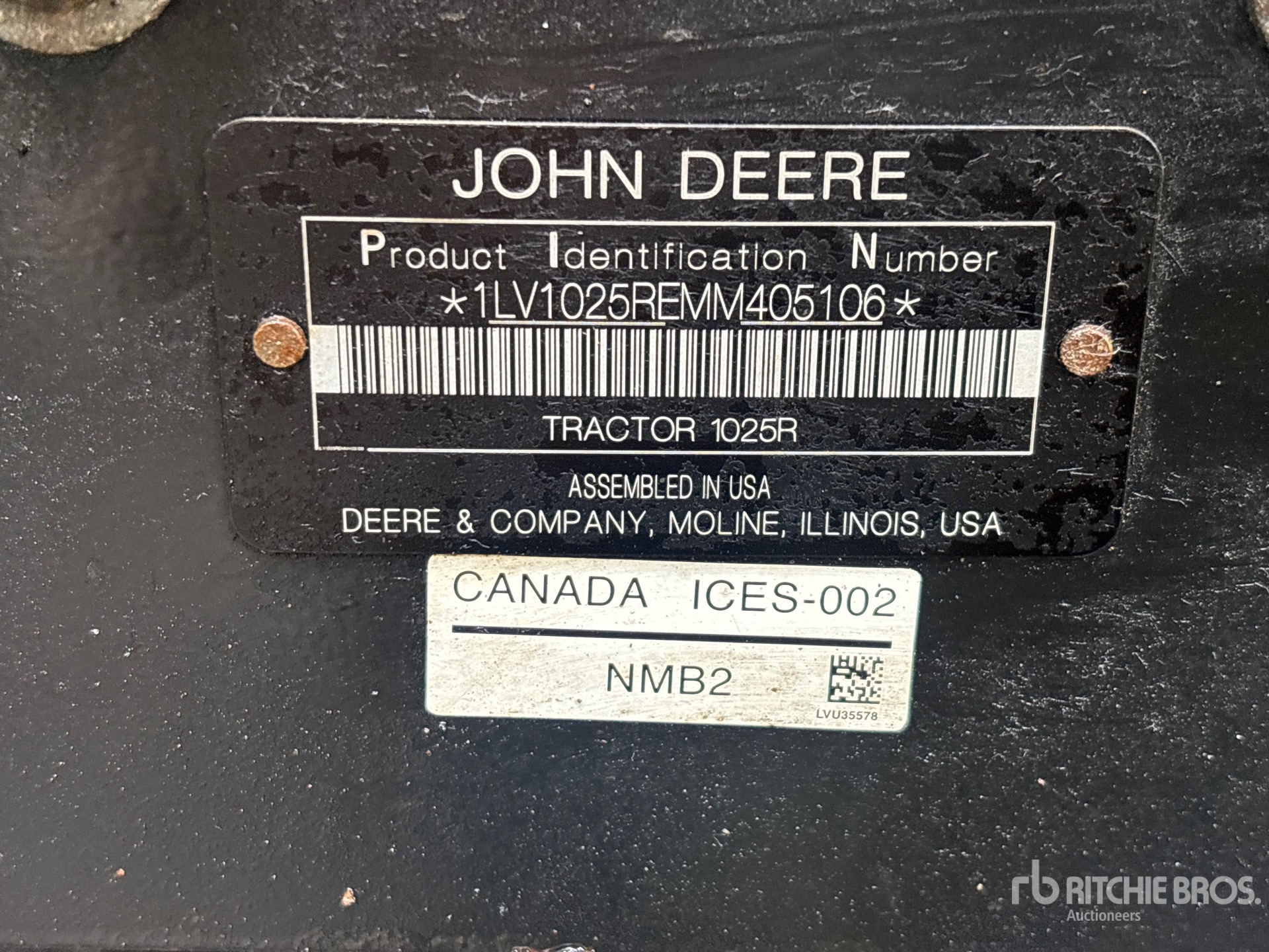 2021 John Deere 1025R