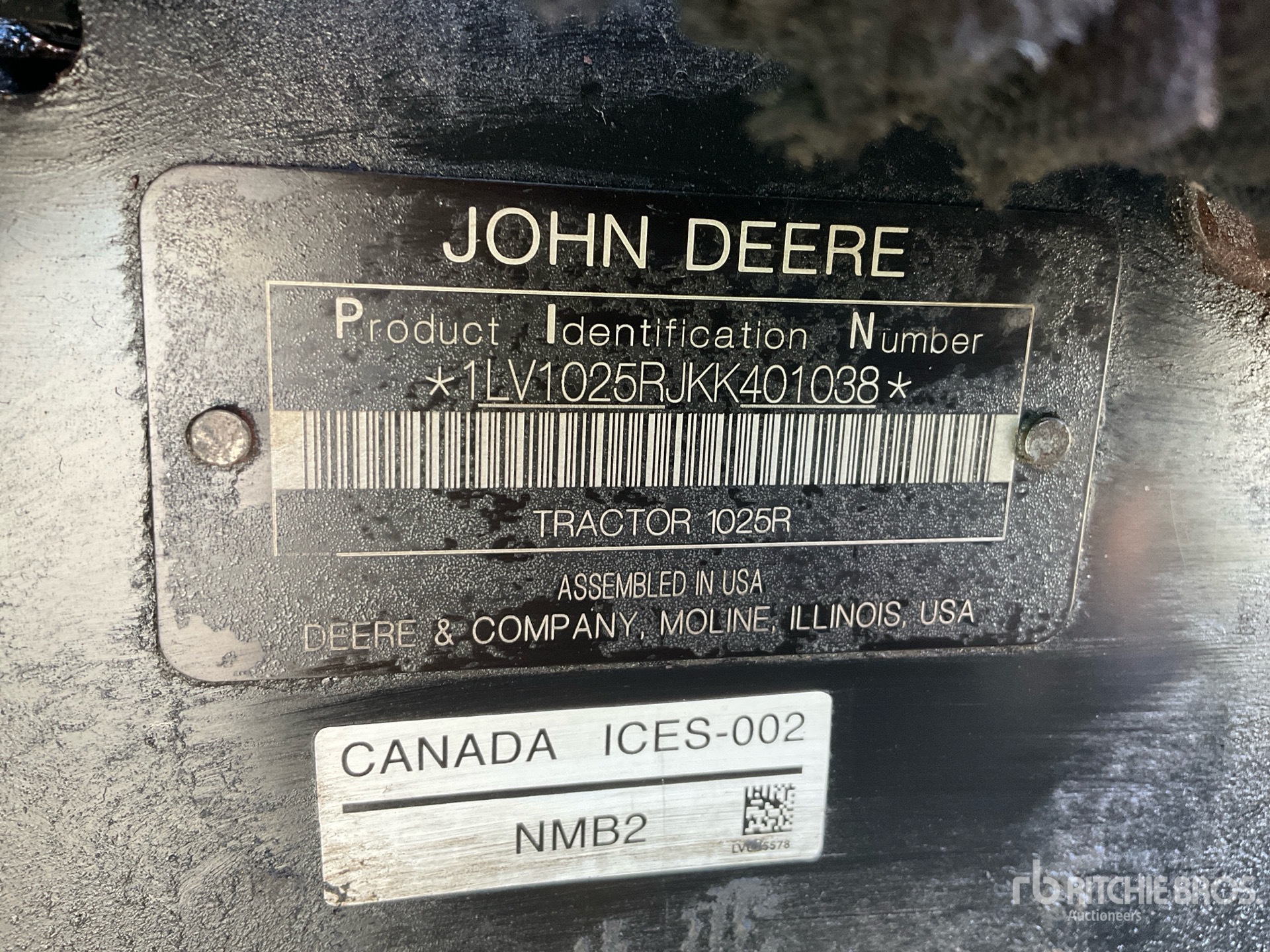 2019 John Deere 1025R