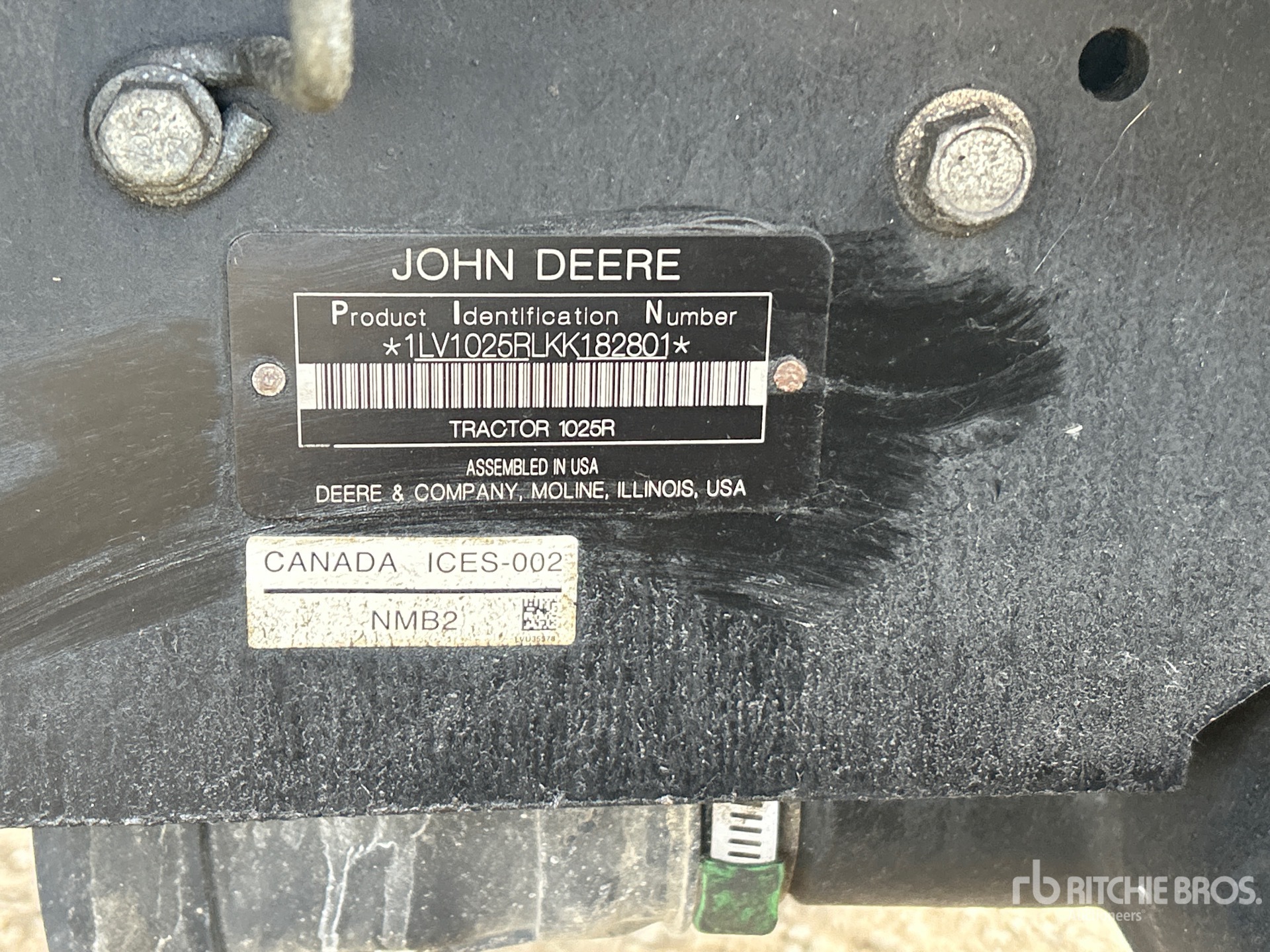 2019 John Deere 1025R