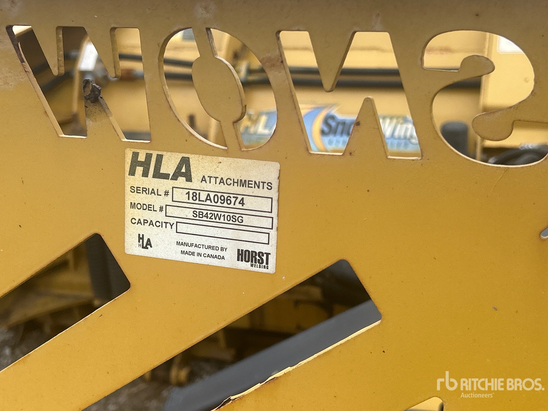 2019 Hla Snow 4200 SERIES