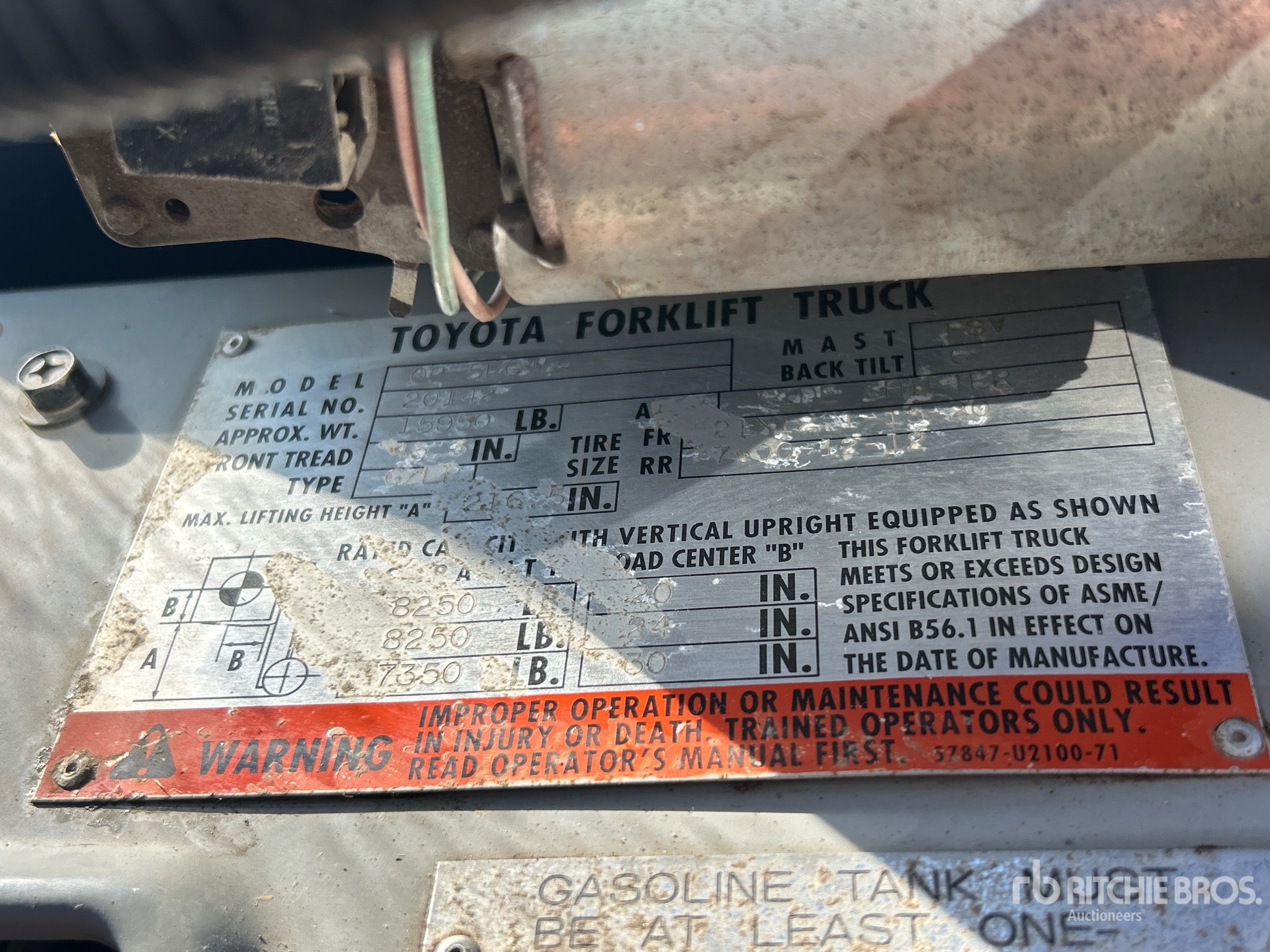 1993 Toyota 02-5FG45