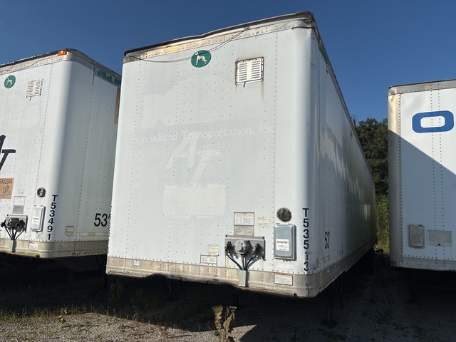 2004 Great Dane 7411TP-SA 53 ft x 102 in T/A Van Trailer