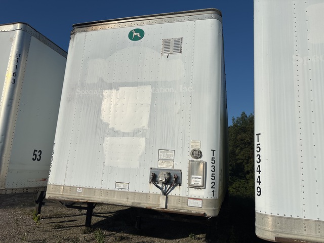 2004 Great Dane 7411TP-SA 53 ft x 102 in T/A Van Trailer