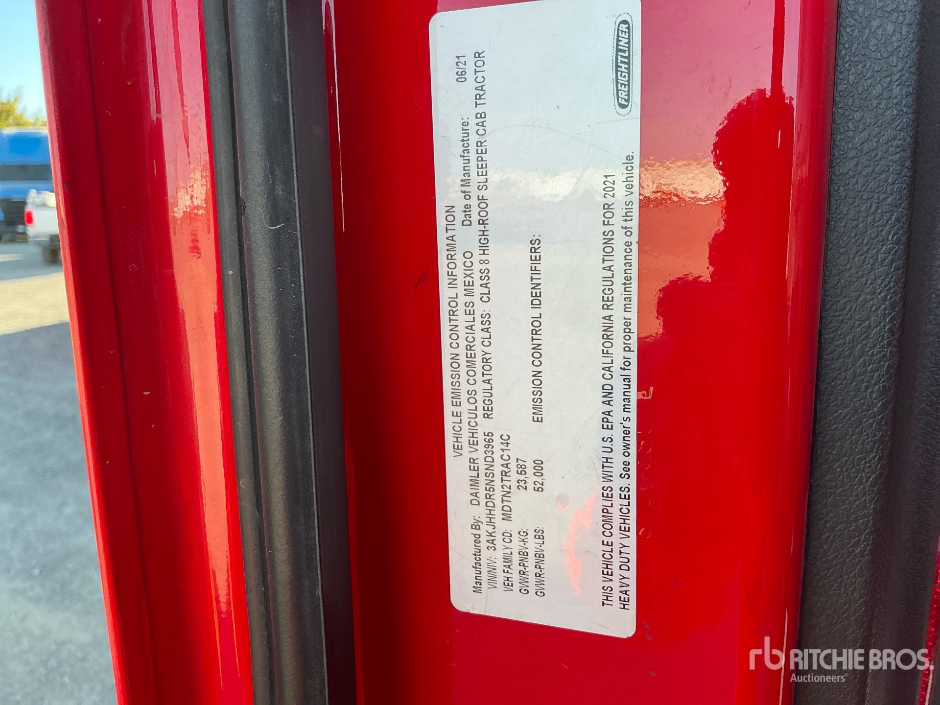 2022 Freightliner CASCADIA 126