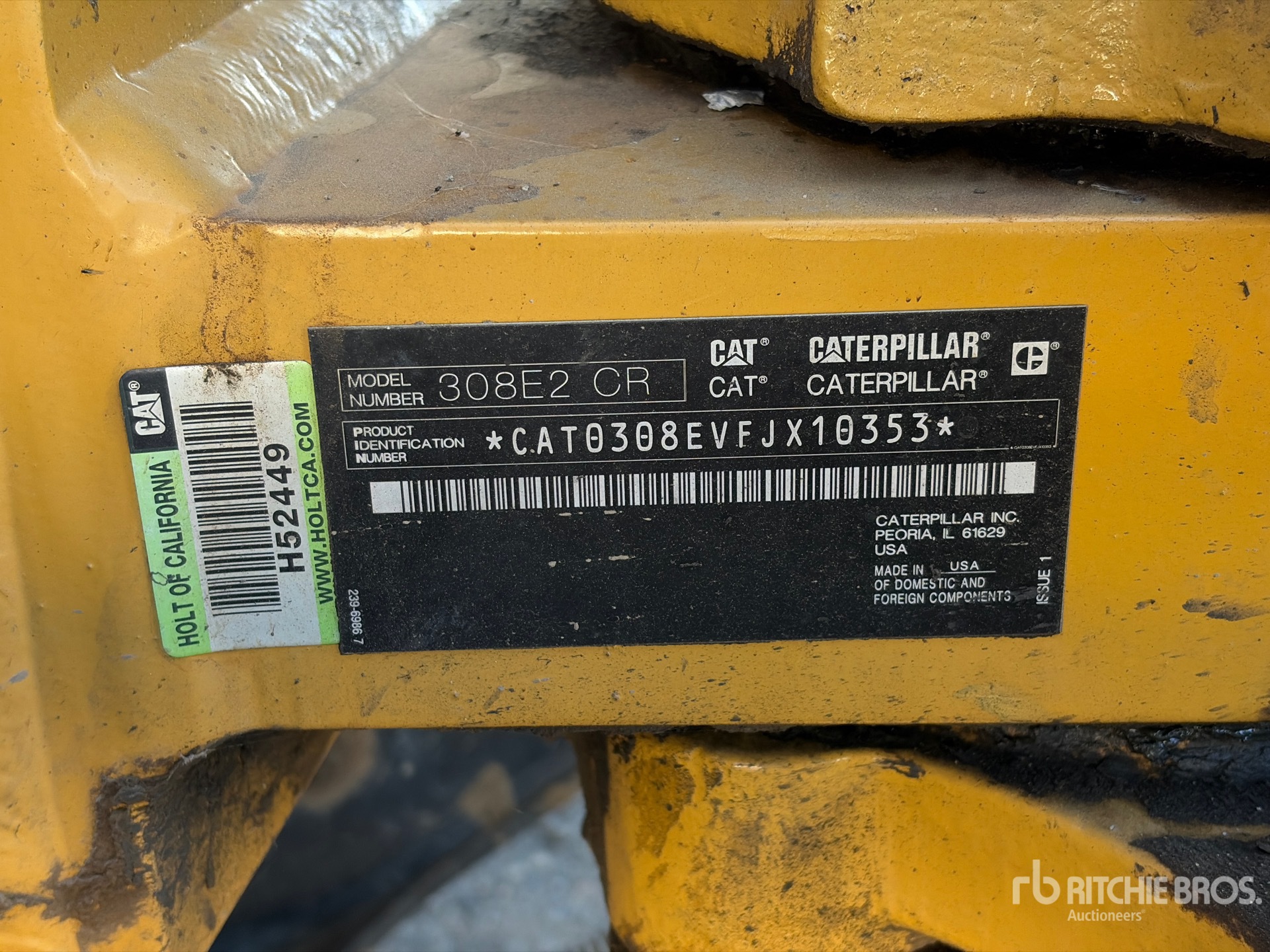 2018 Caterpillar 308E2 CR