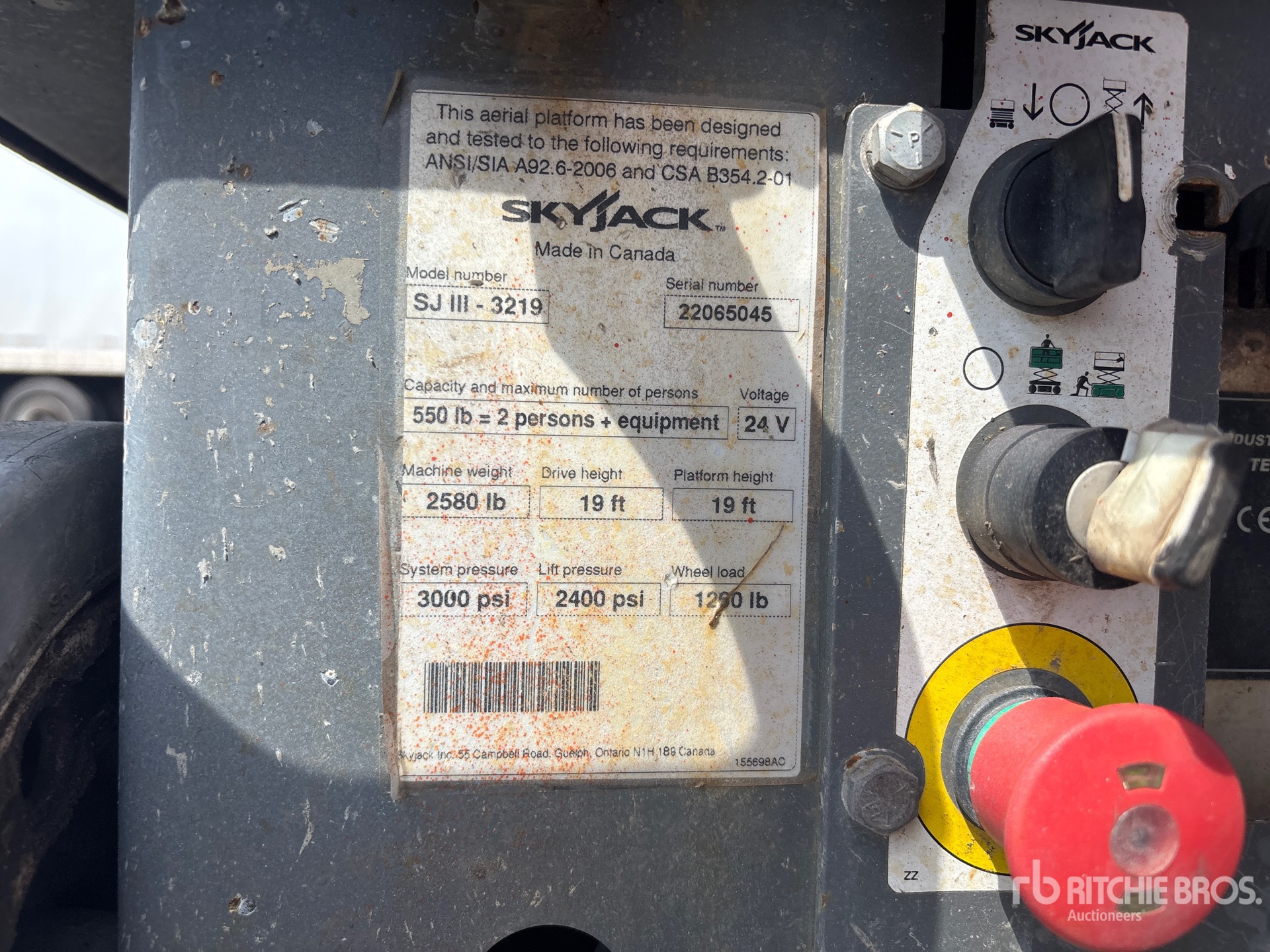 2014 Skyjack SJIII-3219