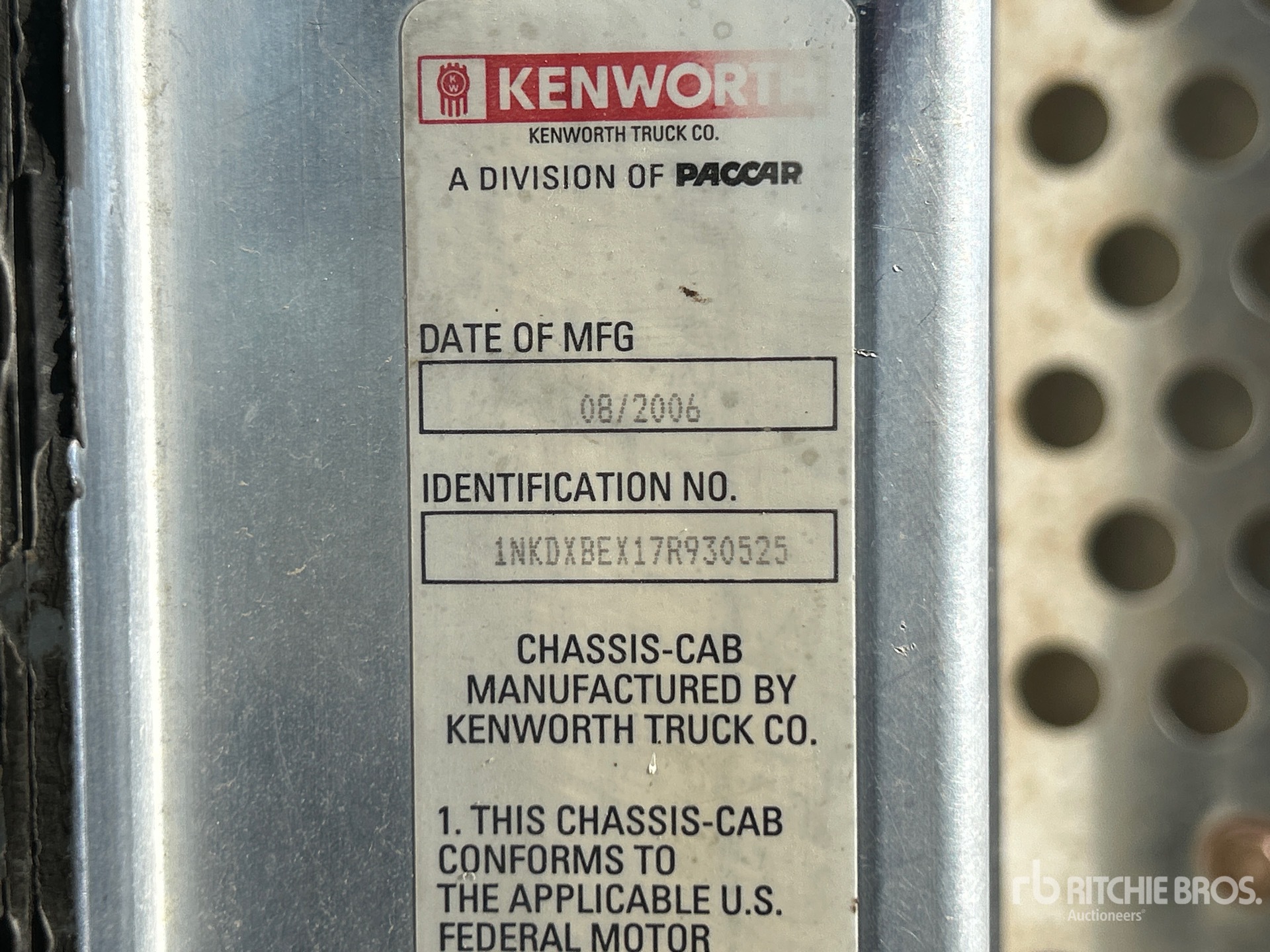2007 Kenworth T800
