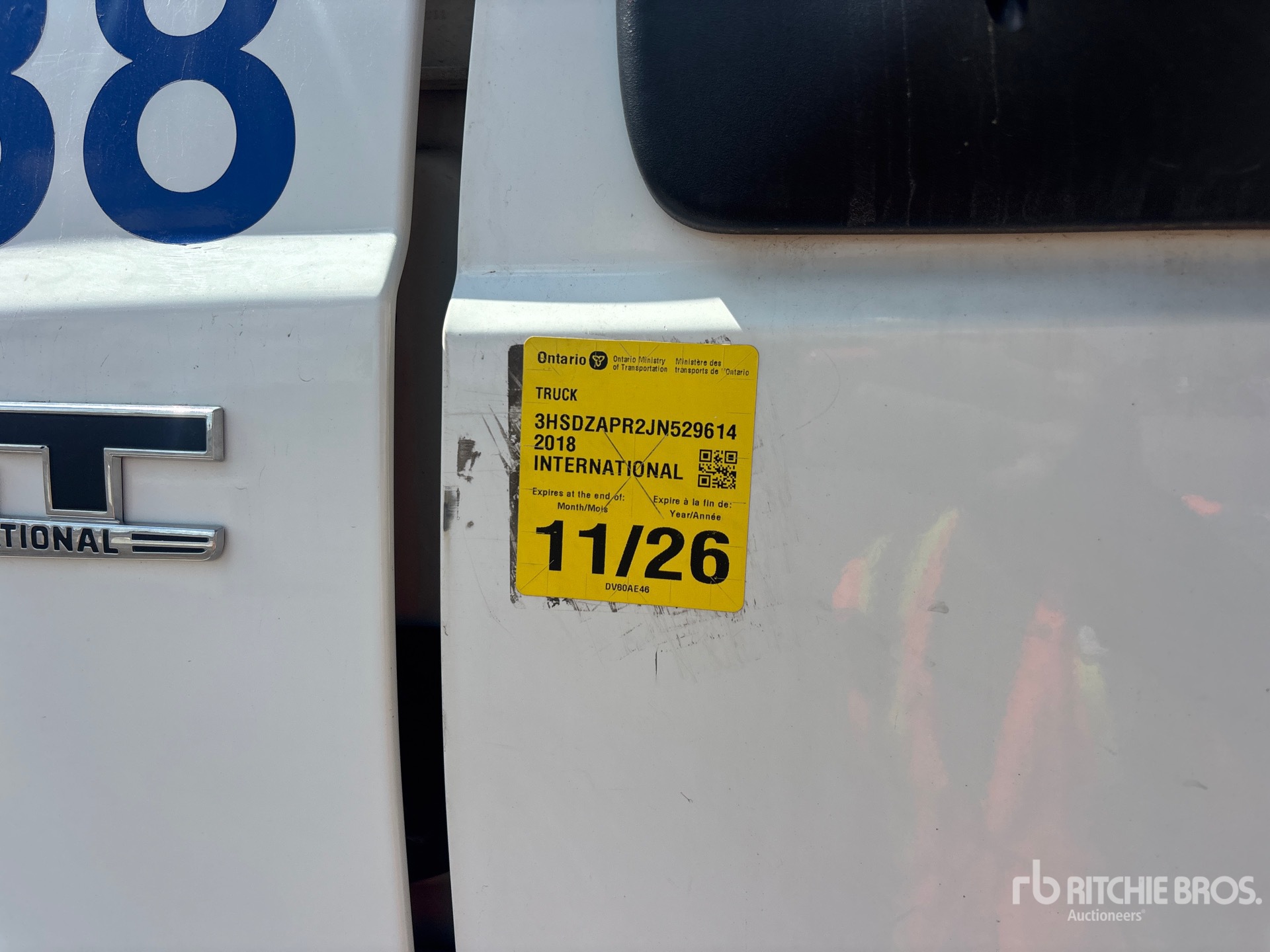 2018 International LT625