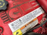 Engine with Emission Label