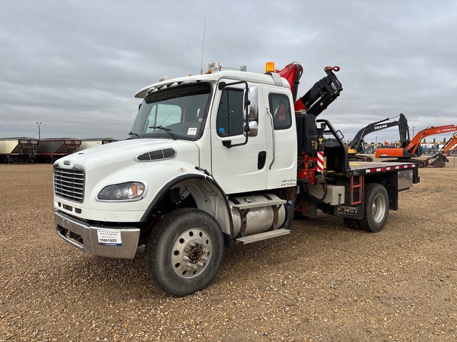 2022 Fassi F110B.0.24 8366 lb Knuckle Boom on 2023 Freightliner M2 4x4 Sleeper Boom Truck