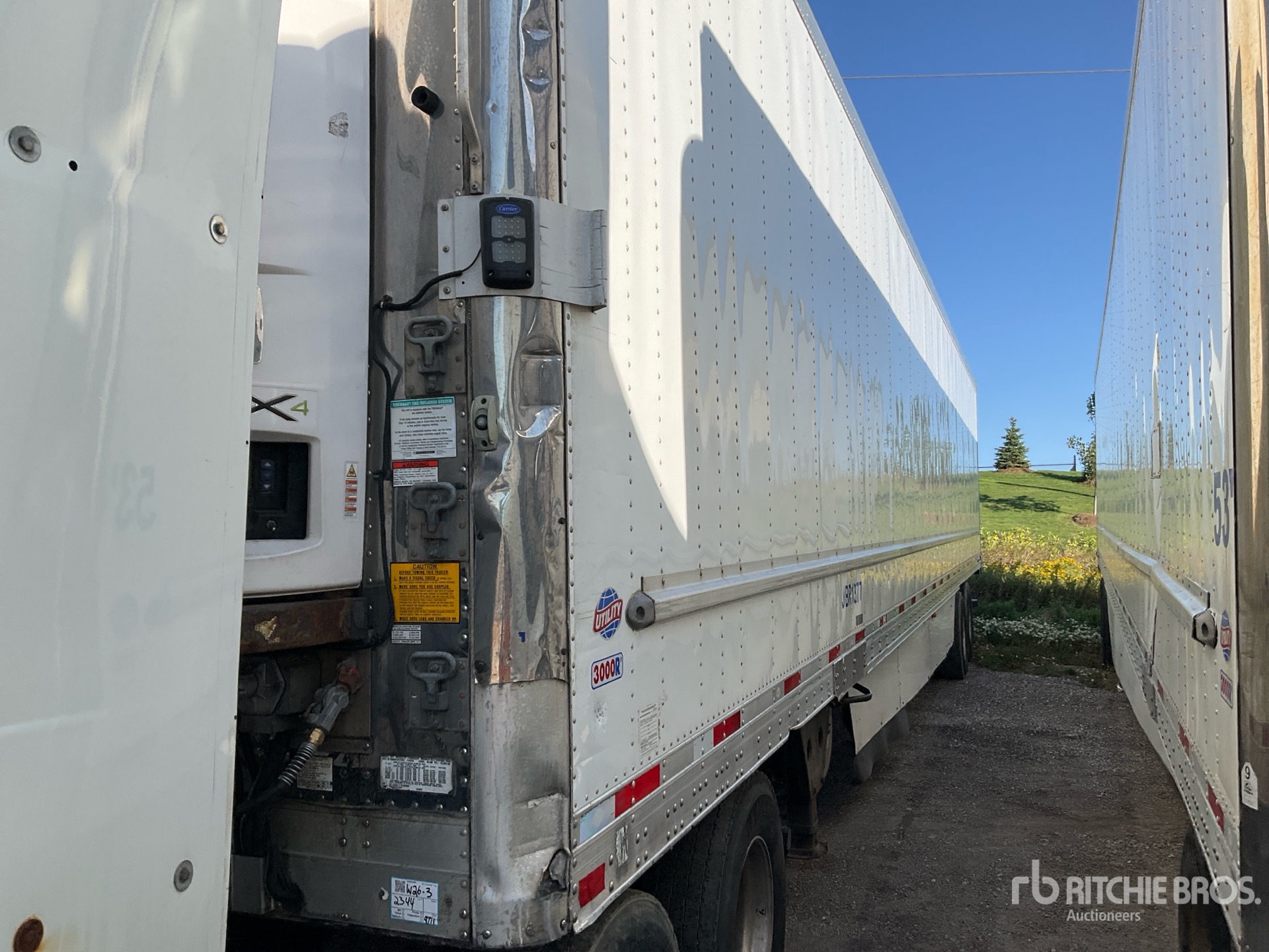 2019 Utility 53 ft x 102 in T/A