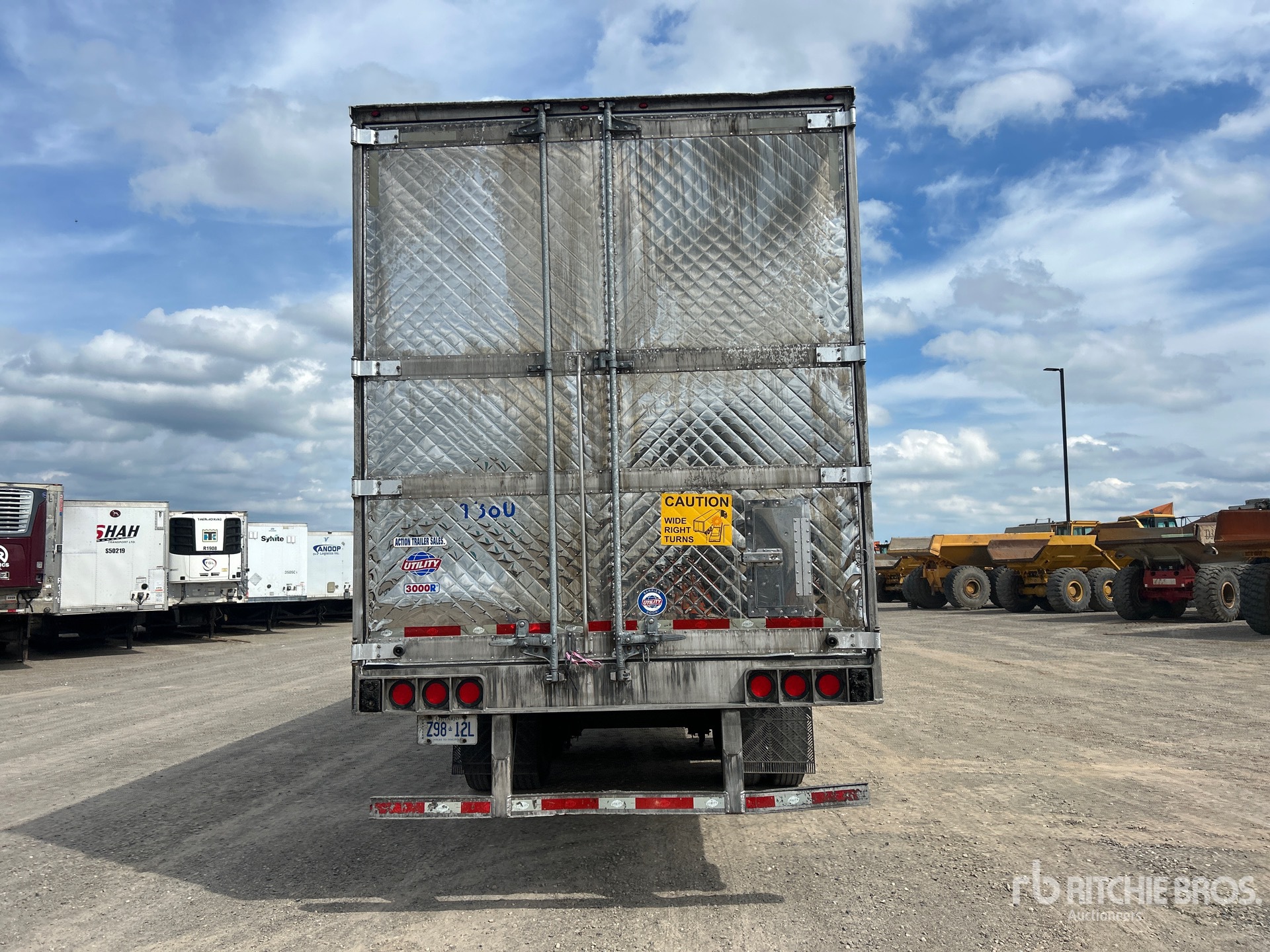2019 Utility 53 ft x 102 in T/A