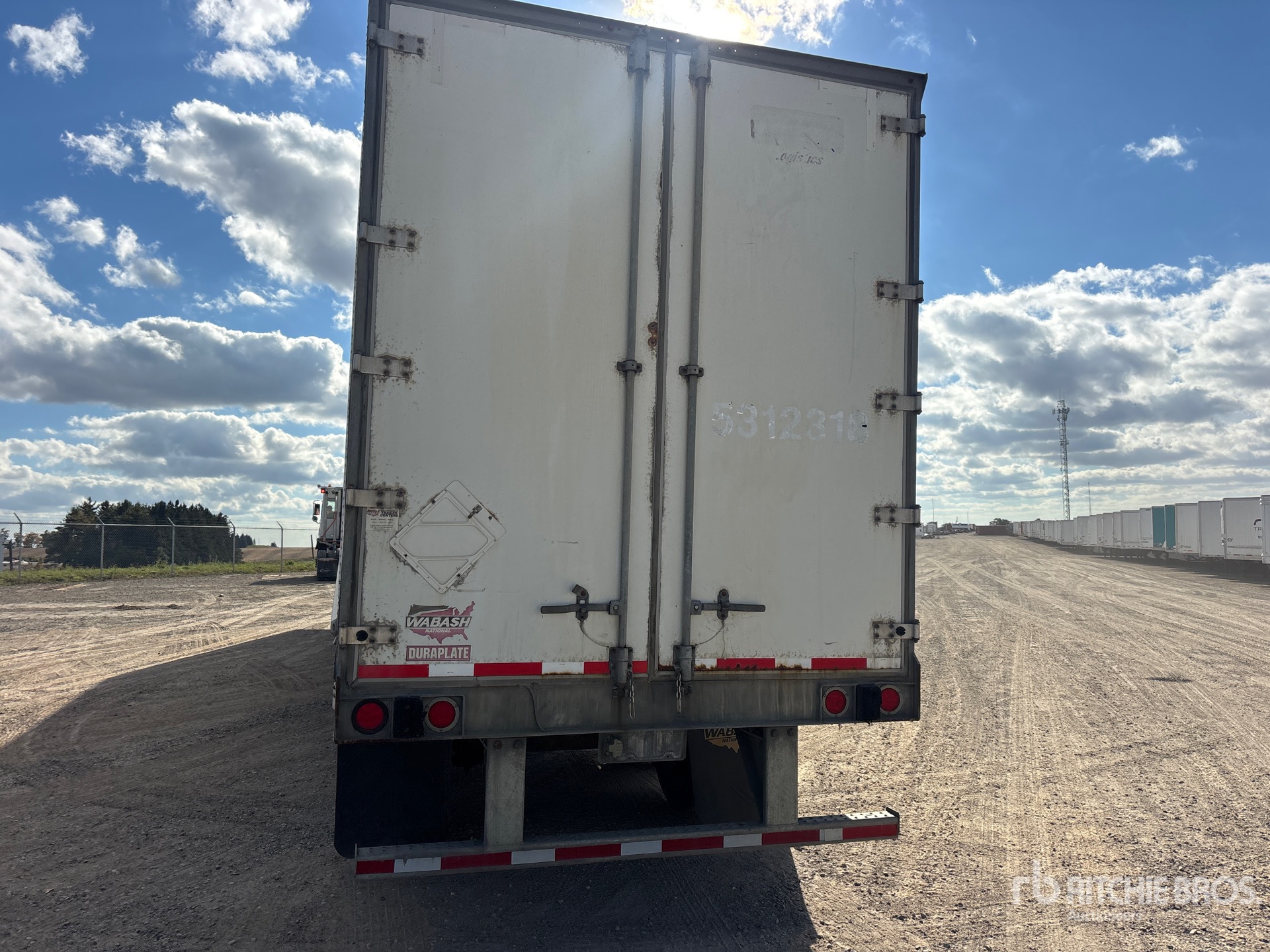 2013 Wabash 53 ft x 102 in T/A