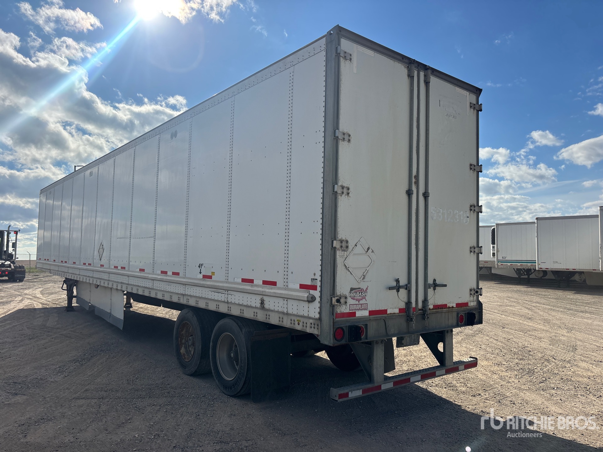 2013 Wabash 53 ft x 102 in T/A