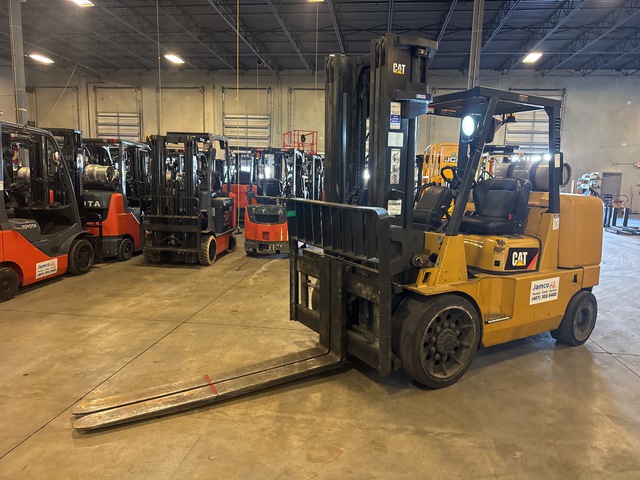 2008 Cat GC70K 14700 lb Cushion Tire Forklift