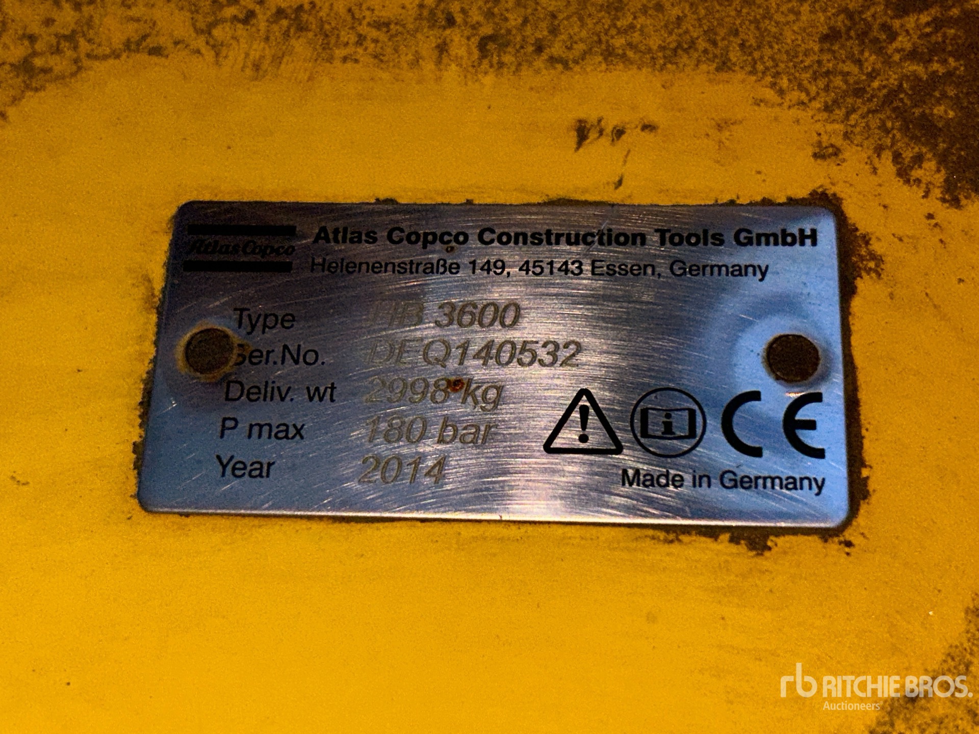 Atlas Copco HB3600