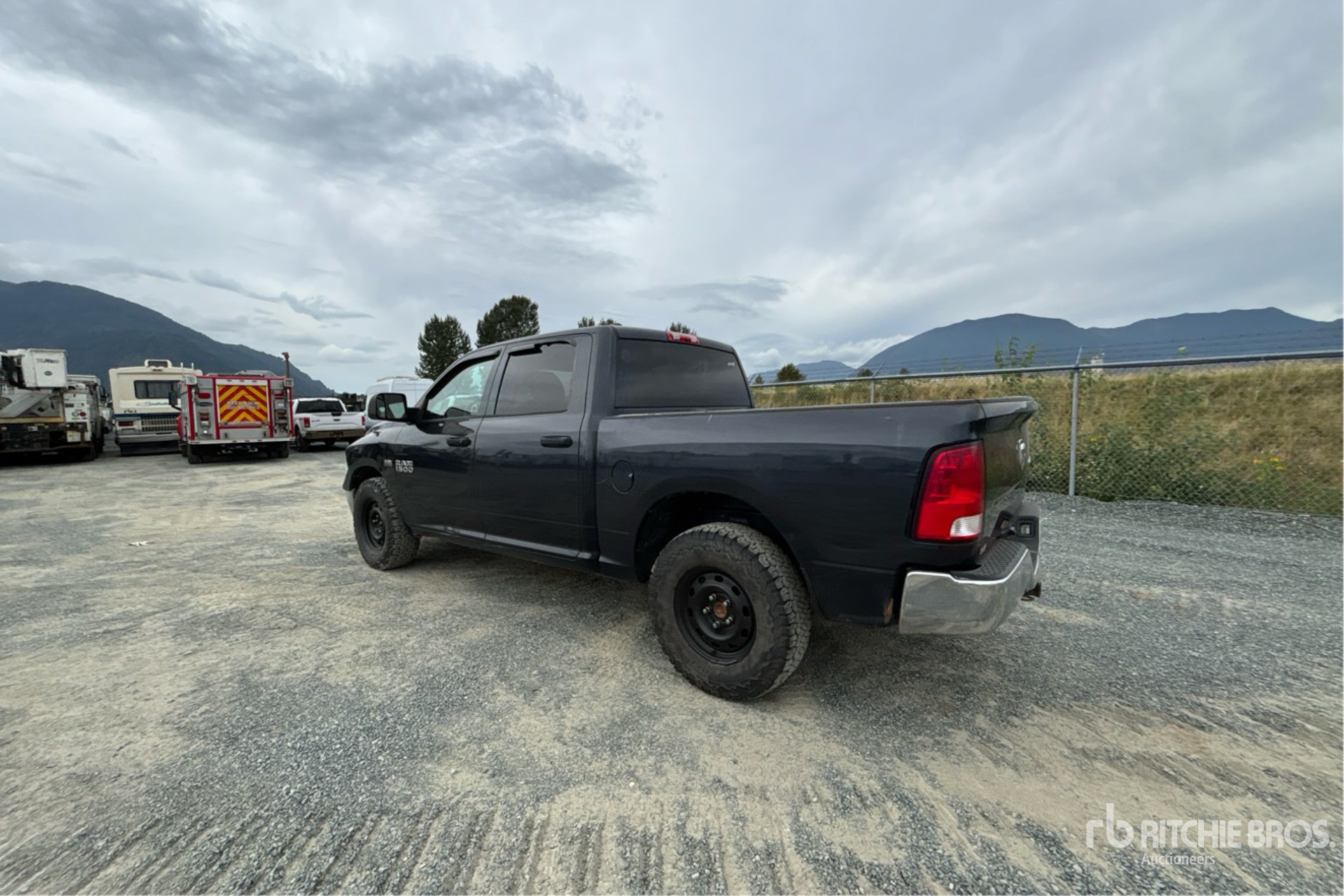 General Appearance with Picture, Left Rear Corner