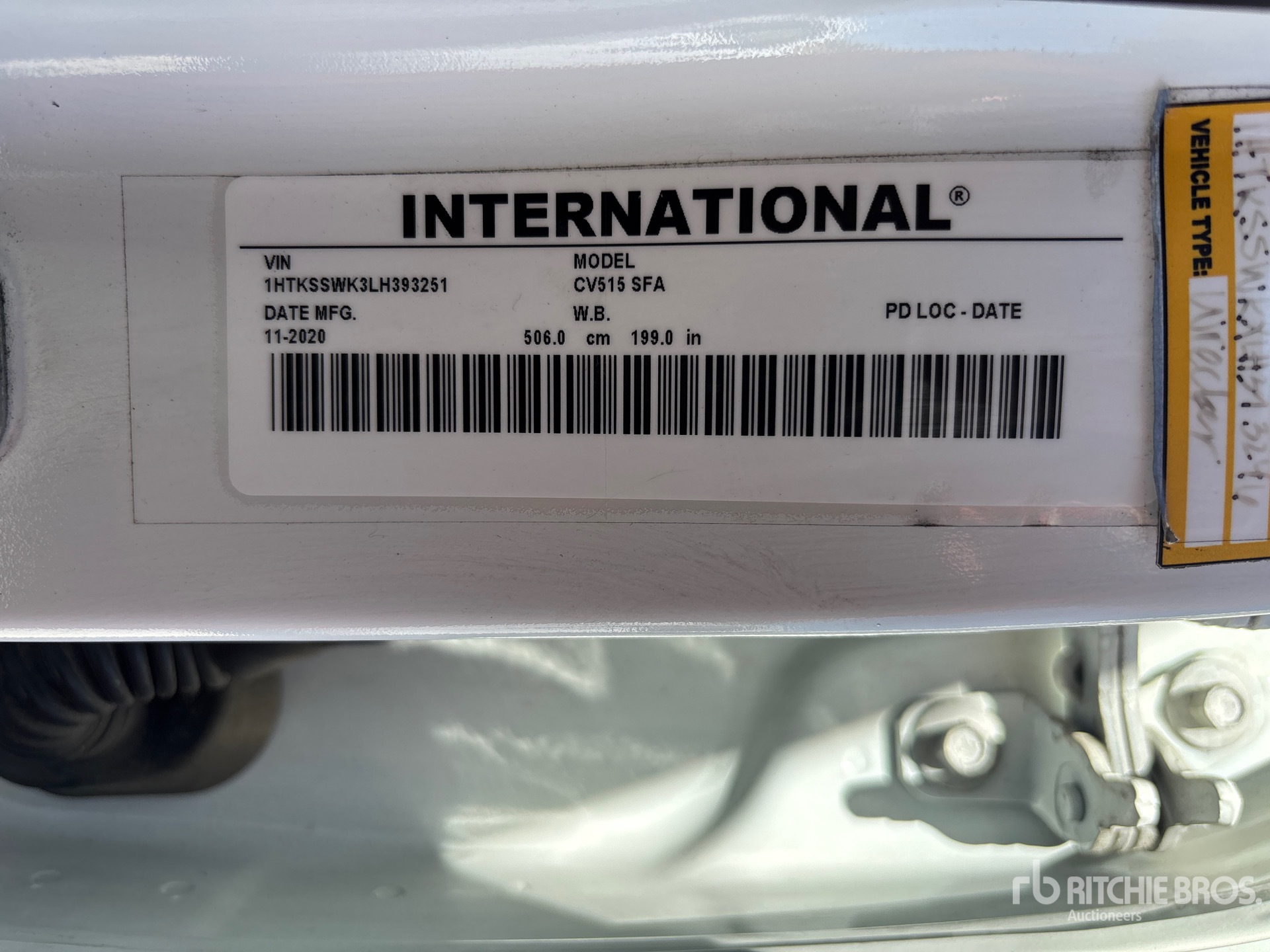 2020 International CV515