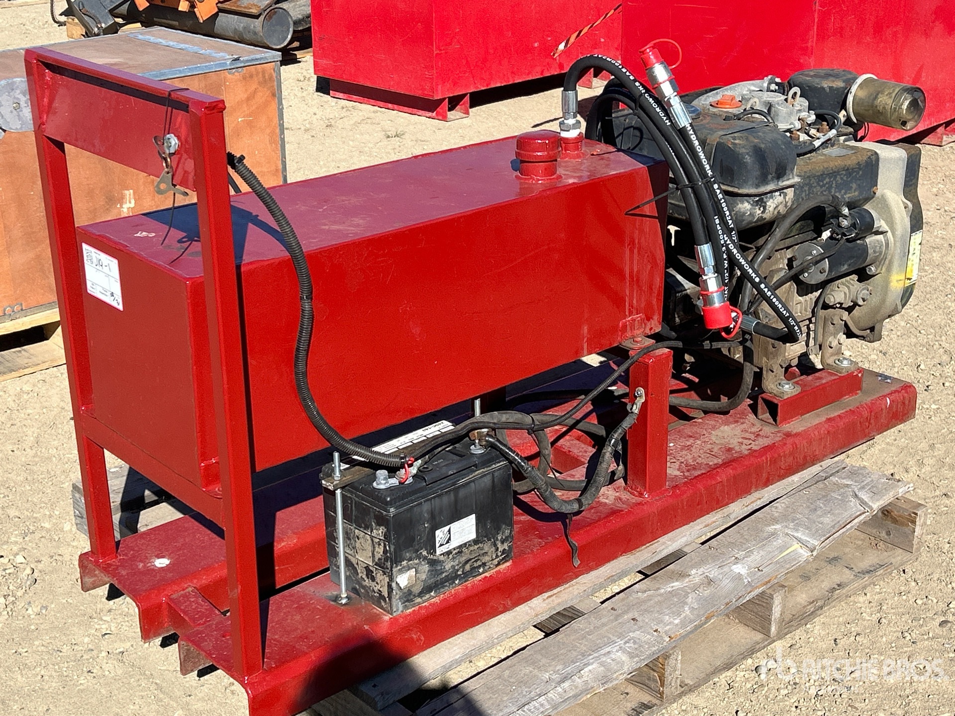 General Appearance with Picture, Left Rear Corner