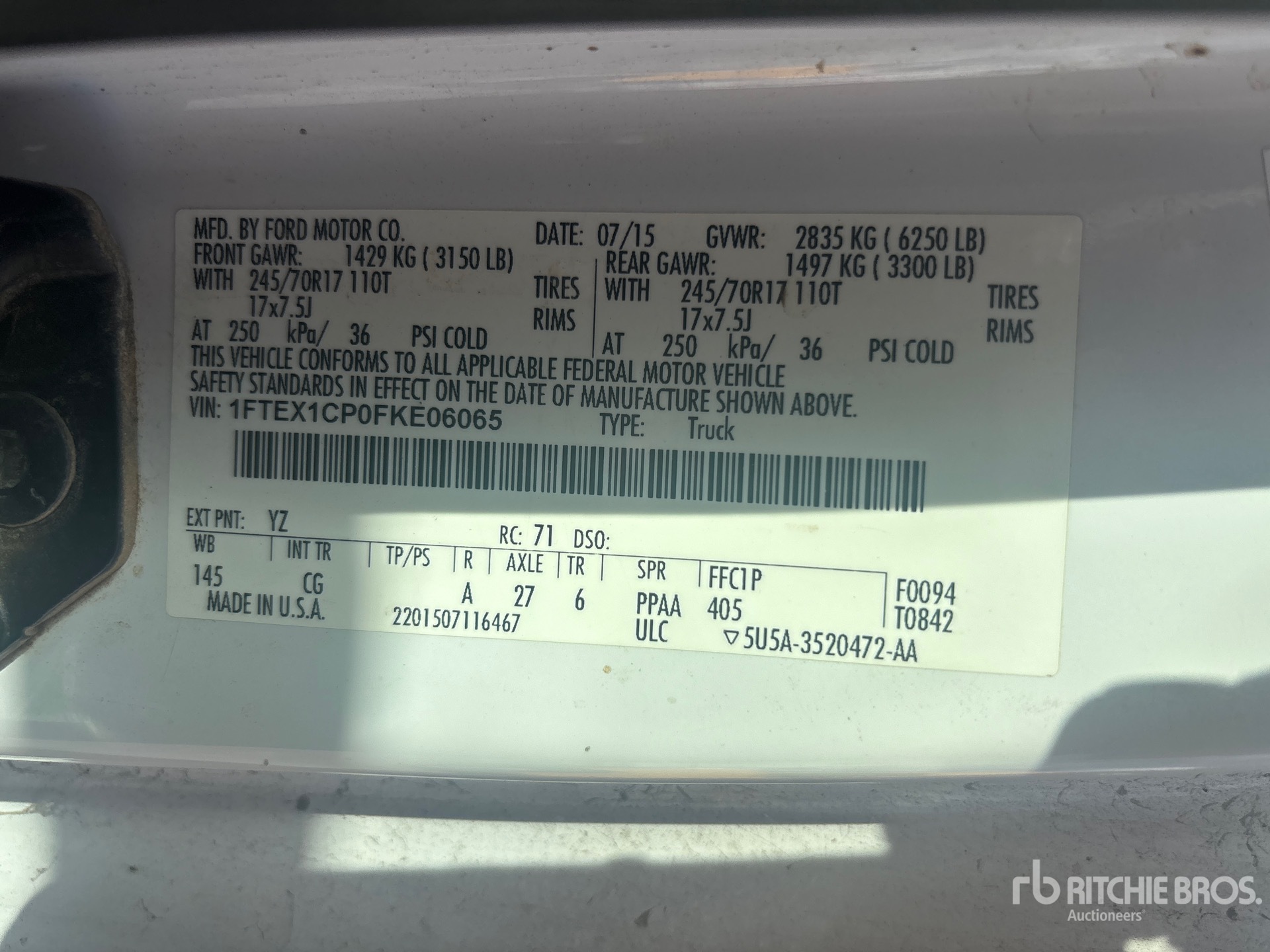 2015 Ford F-150