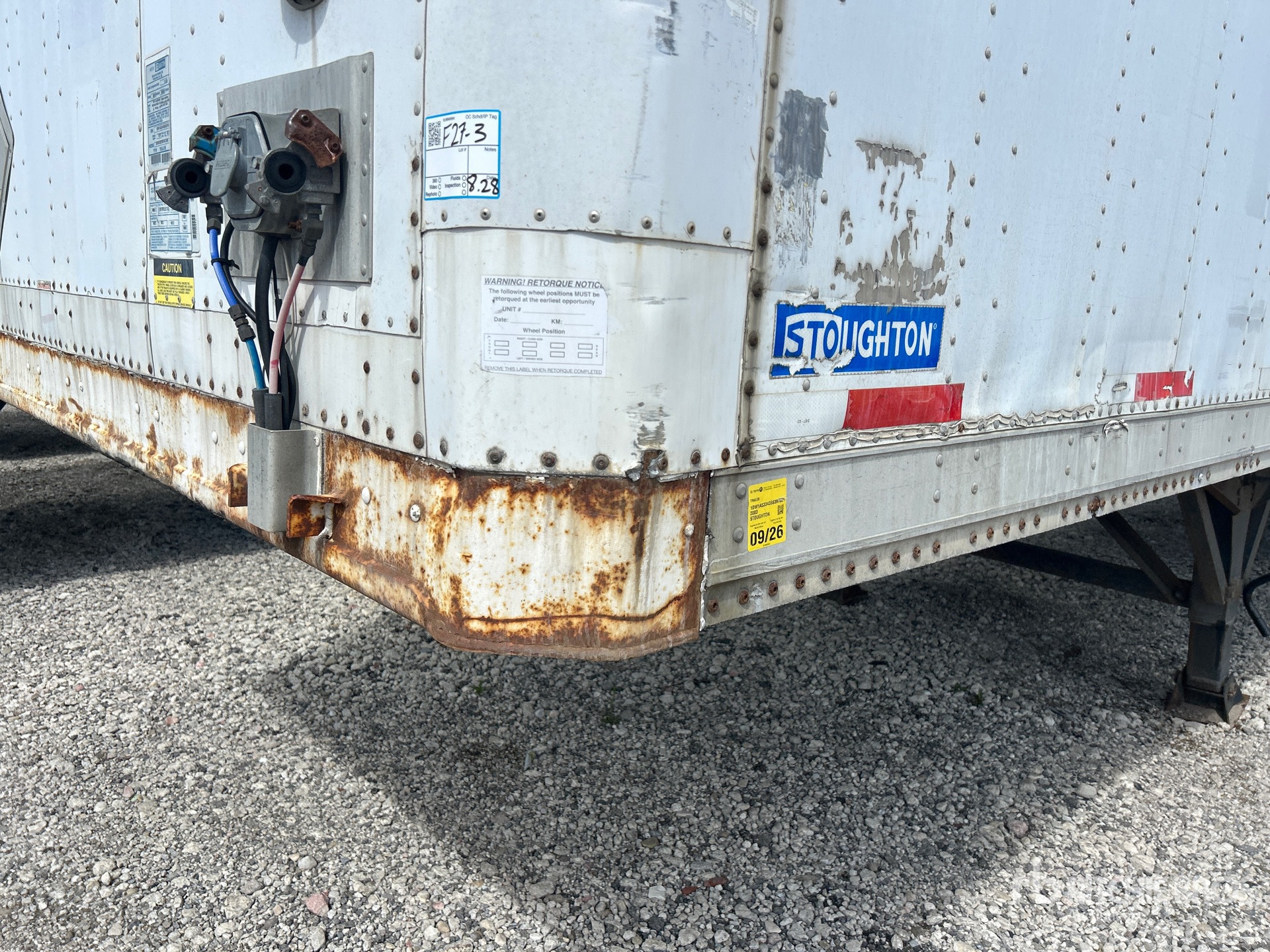 2003 Stoughton 53 FT X 102 IN TRI/A