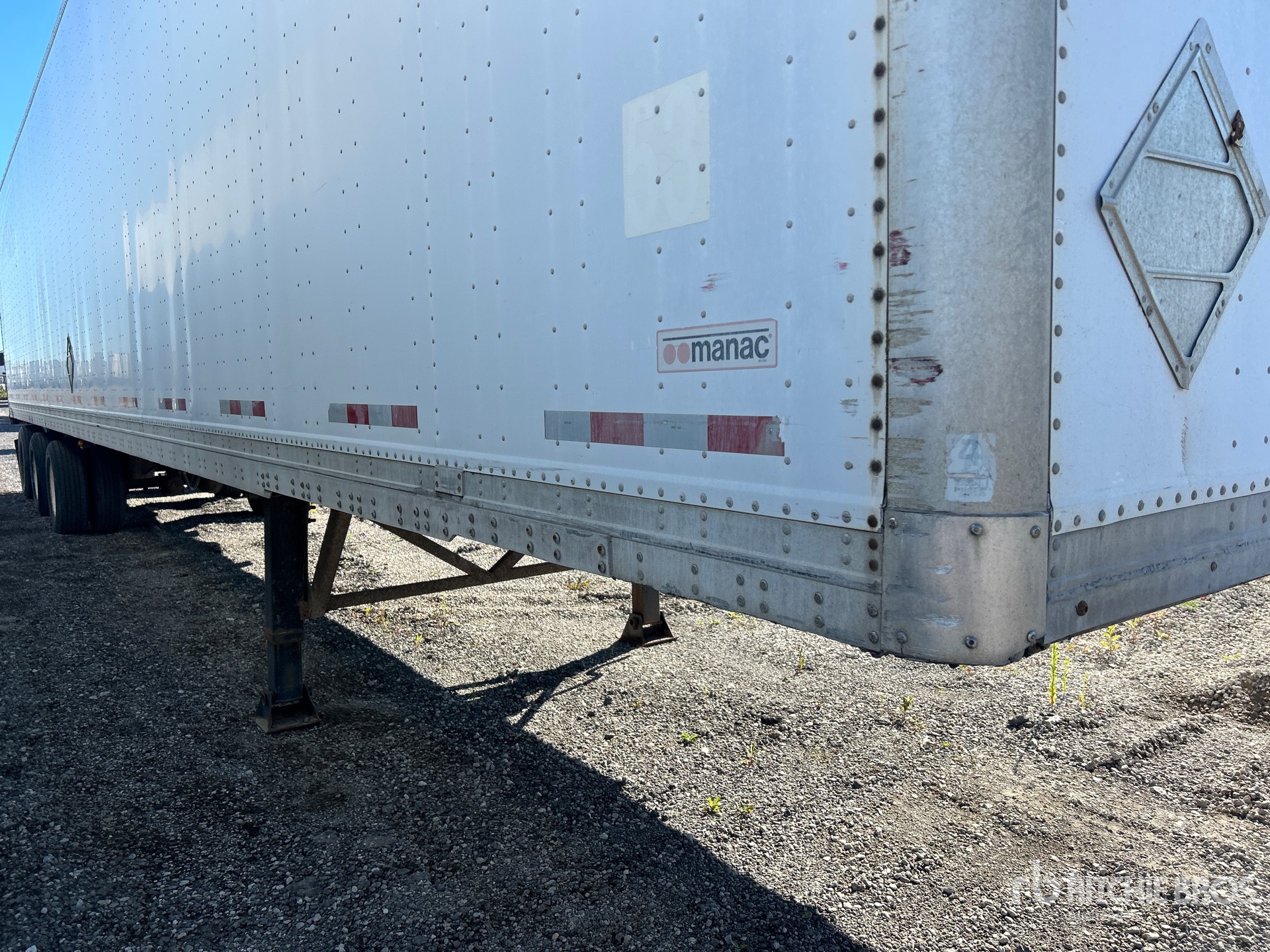 2003 Manac 53 FT X 102 IN TRI/A