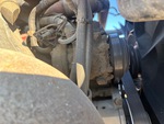 Engine with A/C Compressor
