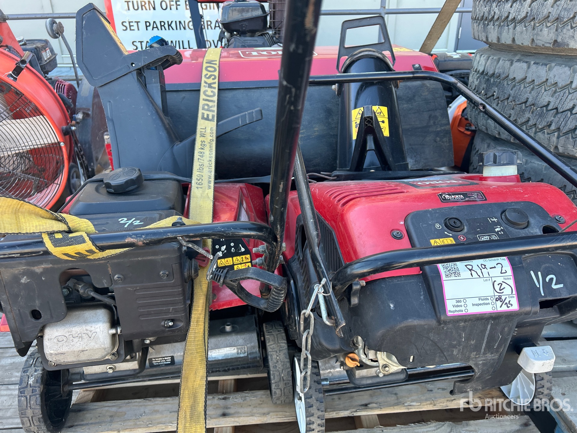 Toro QUANTITY OF (2) 21 IN