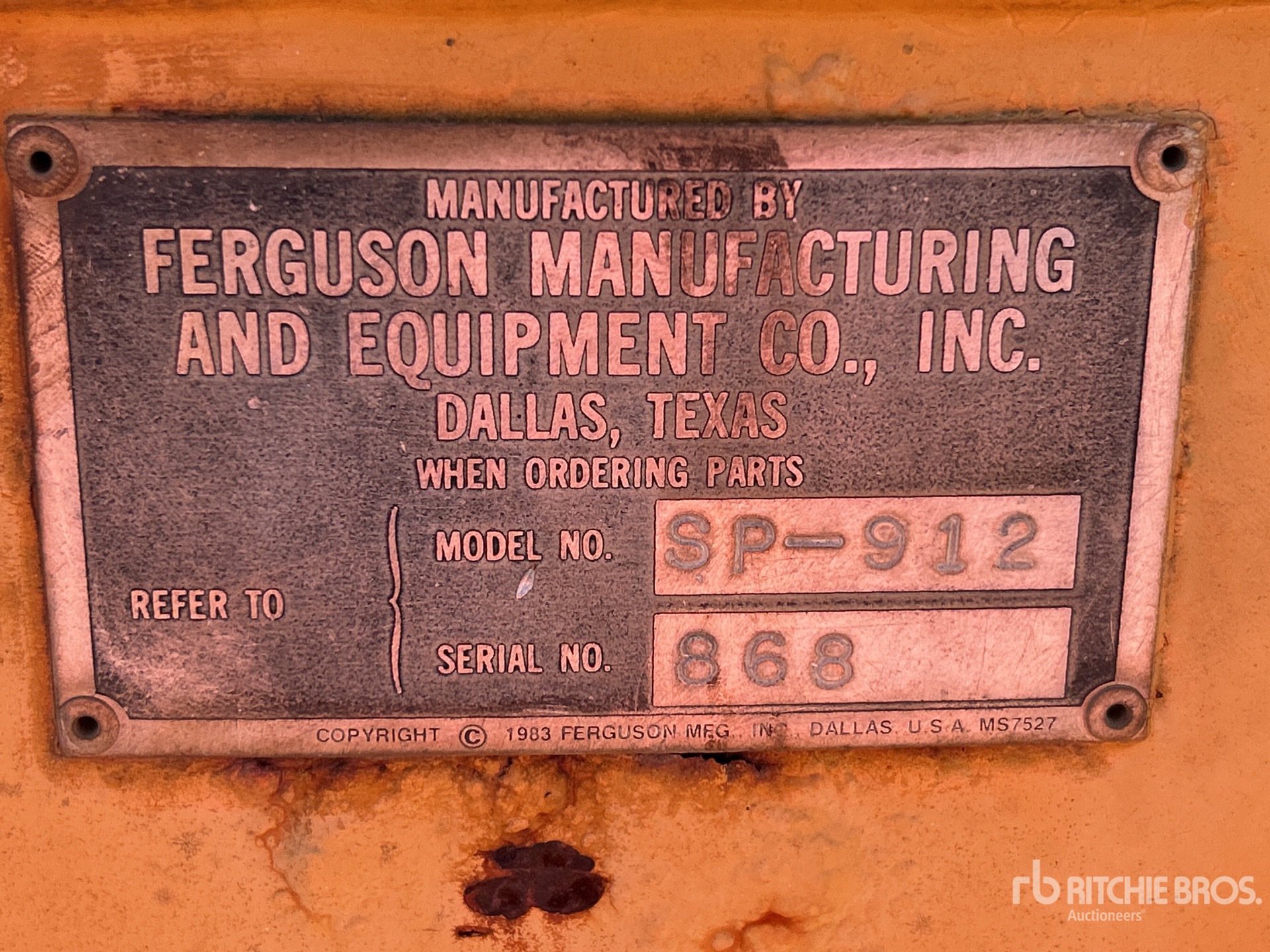 1990 Ferguson SP-912