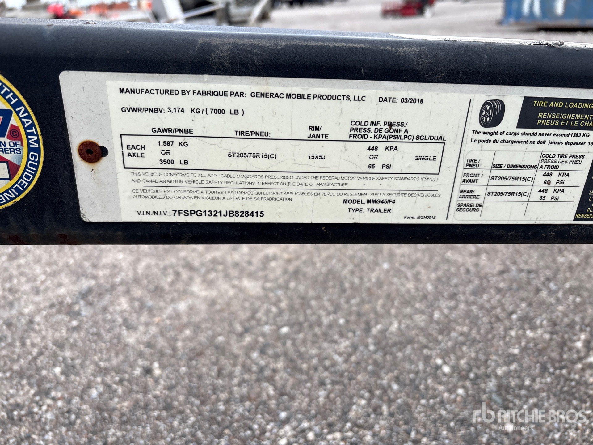 Photo of 2018 Magnum MMG45IF4