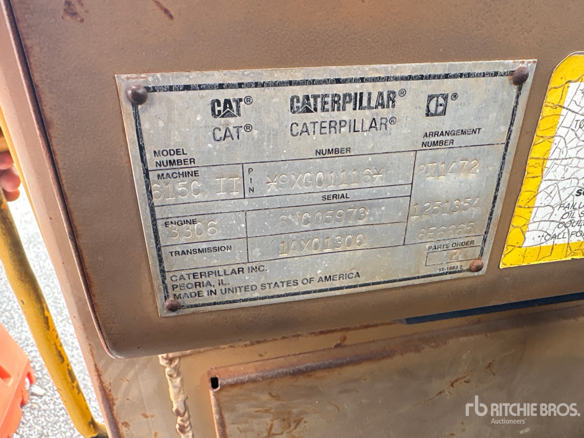 1998 Caterpillar 615C