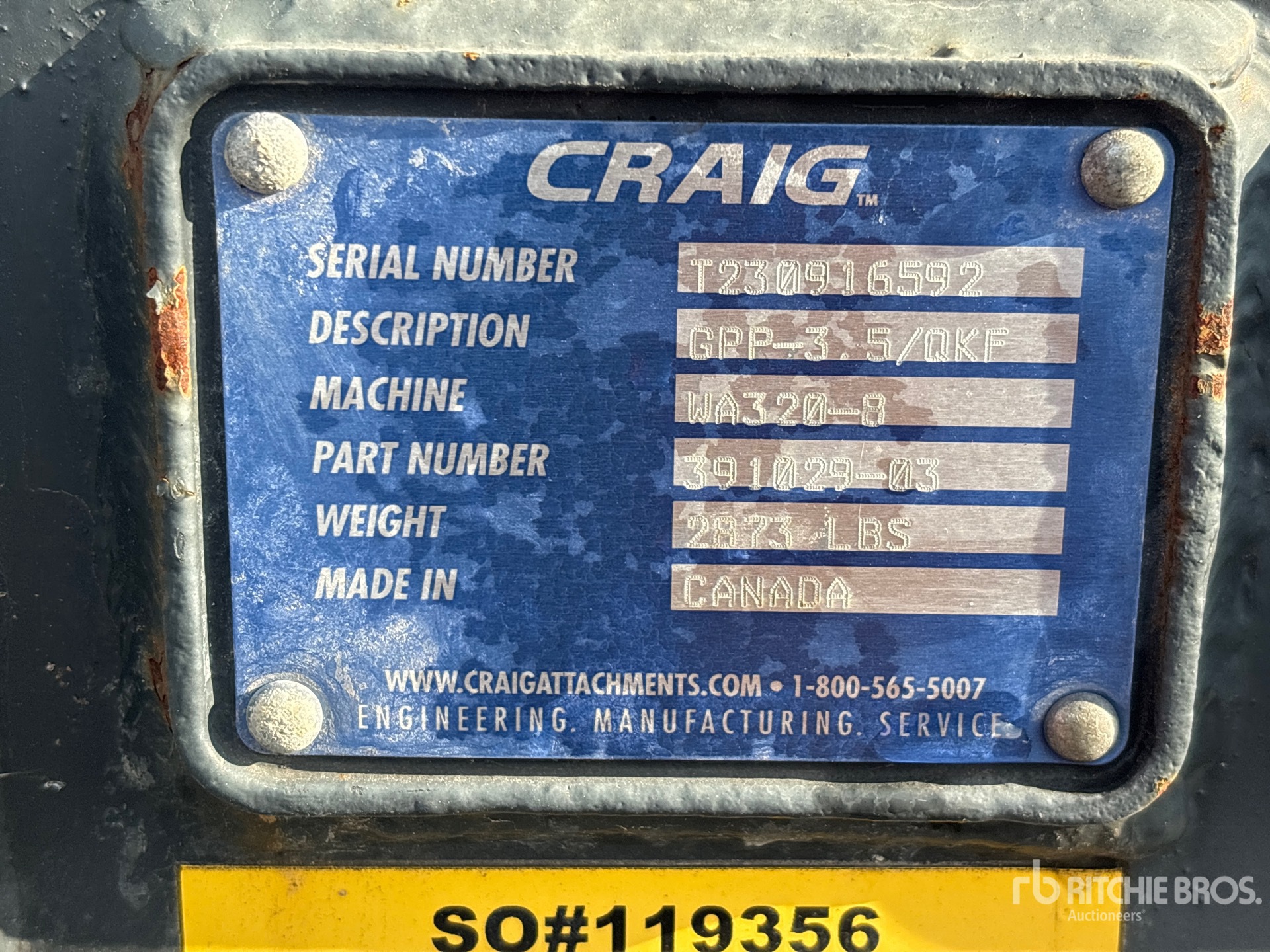 Craig 106 IN GENERAL PURPOSE GPP-3.50 ...
