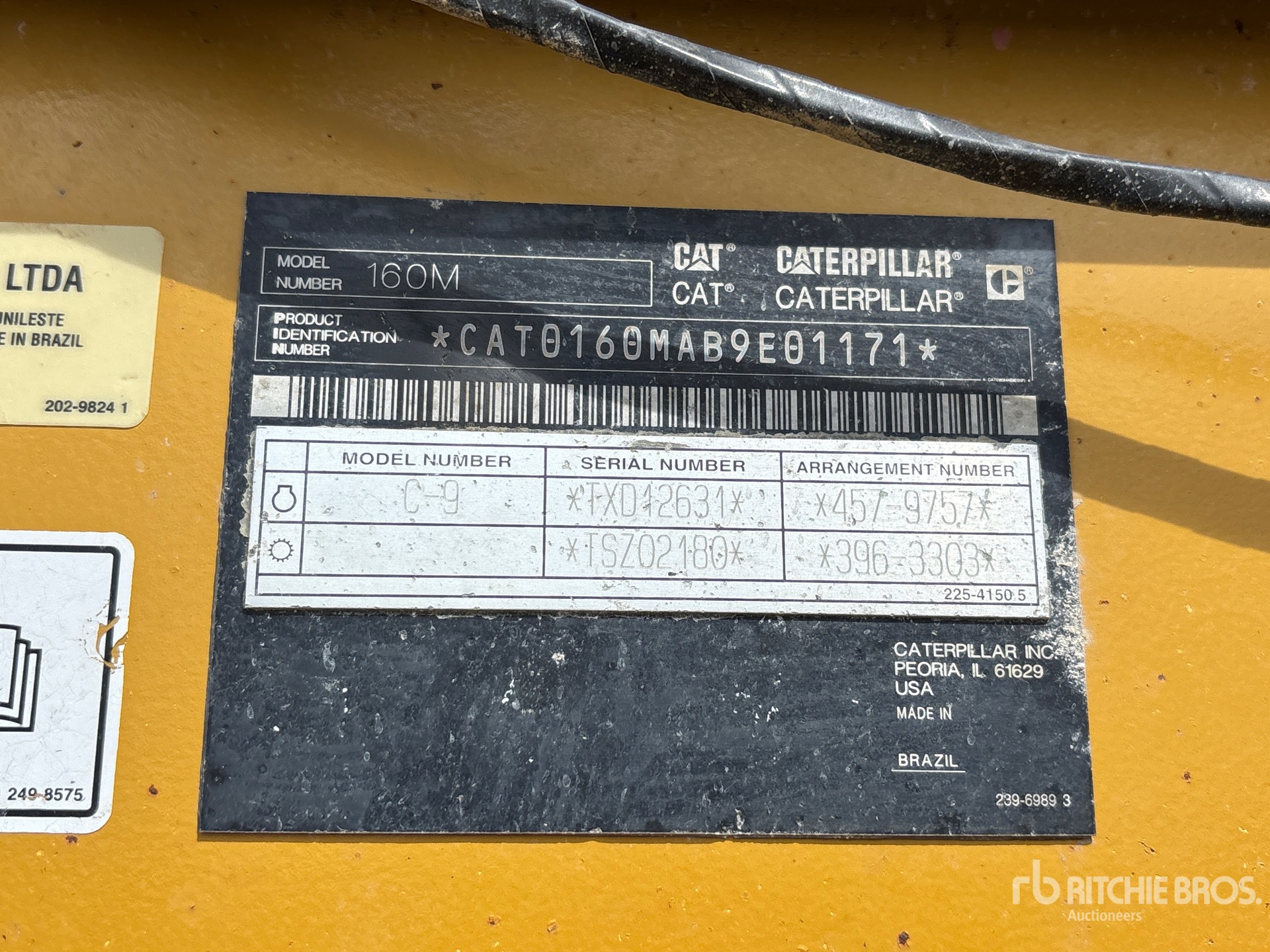 2016 Caterpillar 160M VHP PLUS