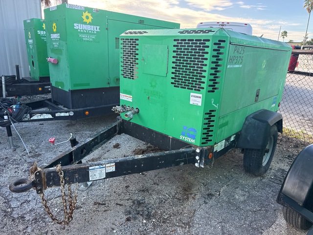 2015 Doosan P425/HP375WCU-T4I 375 cfm Mobile Air Compressor
