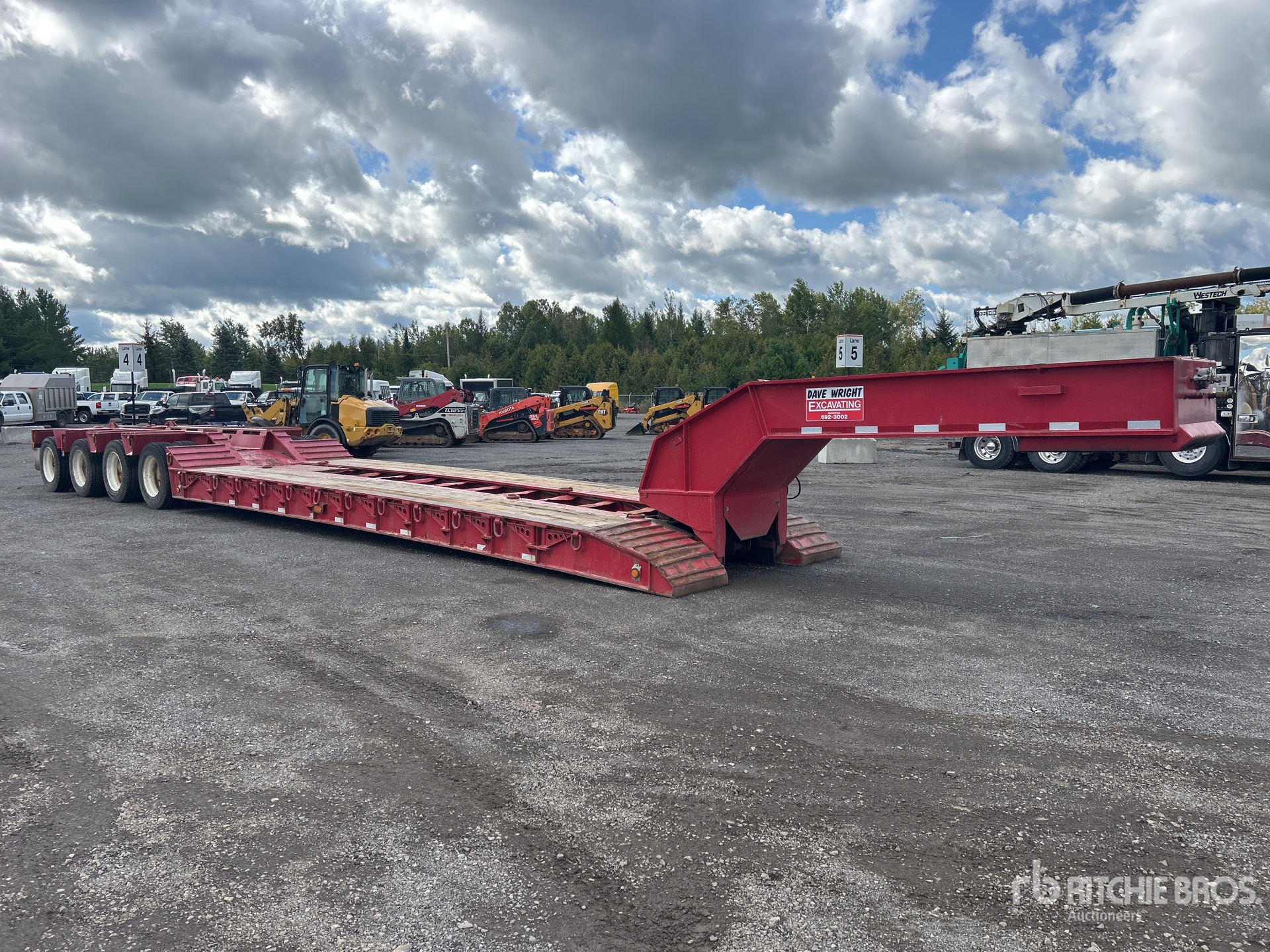 1997 J C Trailers Quad/A Removable Gooseneck