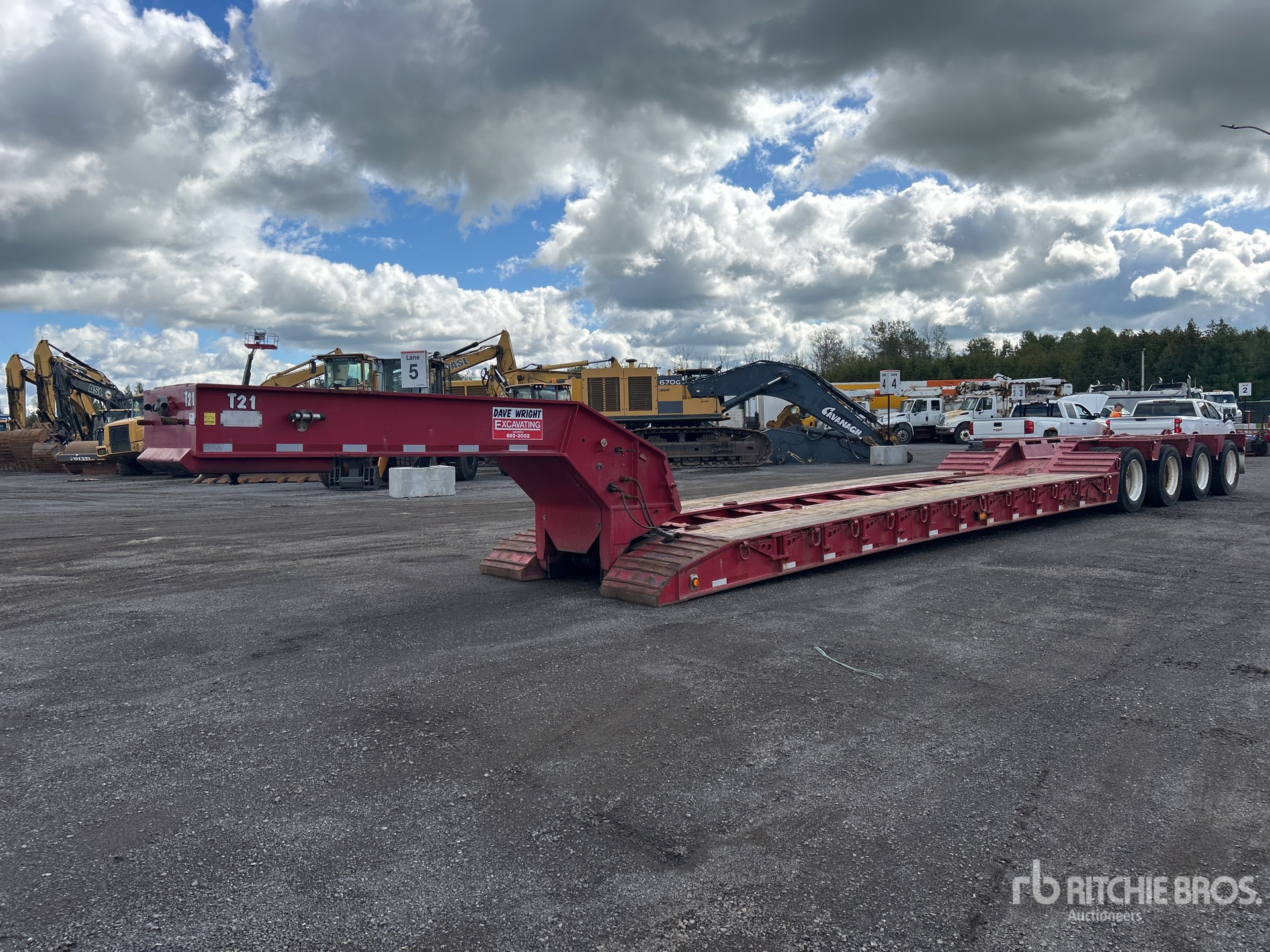 1997 J C Trailers Quad/A Removable Gooseneck