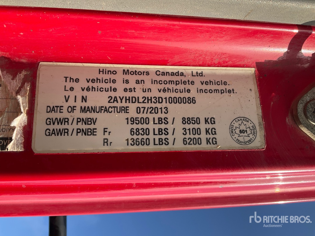 2013 Hino 195