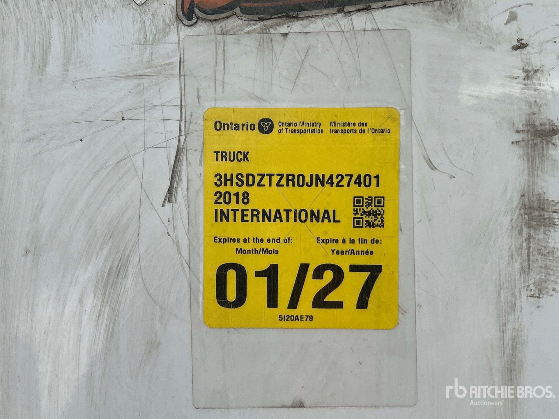 2018 International LT625