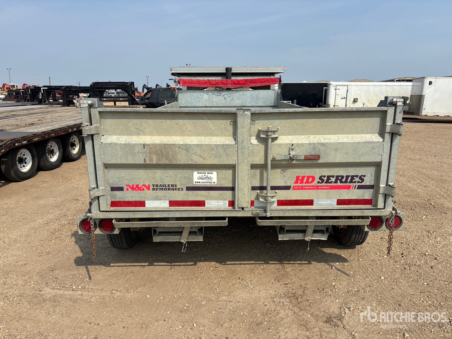 2021 N & N 18 FT TRI/A ALUMINUM GOOSENECK