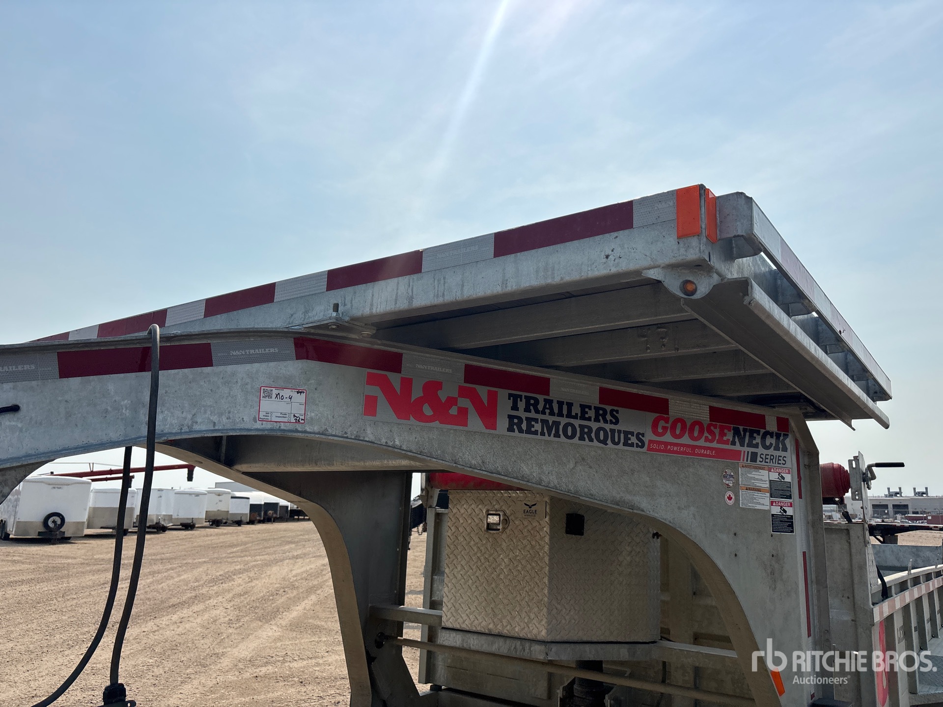 2021 N & N 18 FT TRI/A ALUMINUM GOOSENECK