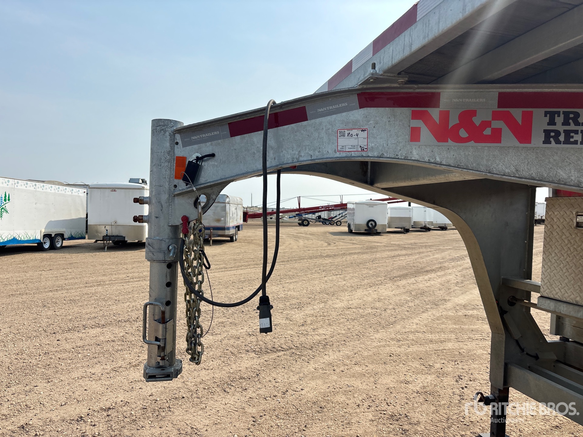 2021 N & N 18 FT TRI/A ALUMINUM GOOSENECK